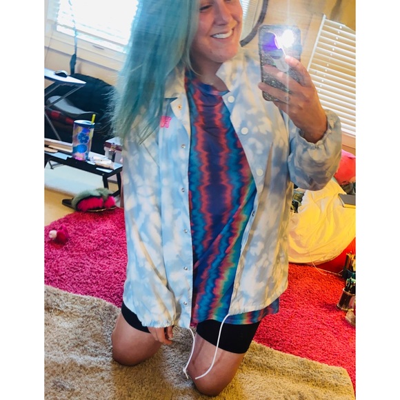 Victoria's Secret Pink Sky Cloud Jacket L $111 - Picture 11 of 16